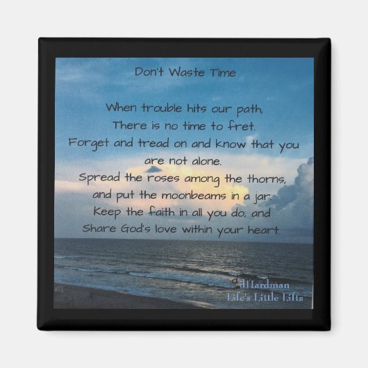 Magnet fullsizeoutput_19d9時間を無駄にしない マグネット (正面)