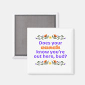 Magnet hockey gift does coach know マグネット (正面/裏面)