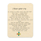 magnet-'I hear your cry" マグネット (縦)