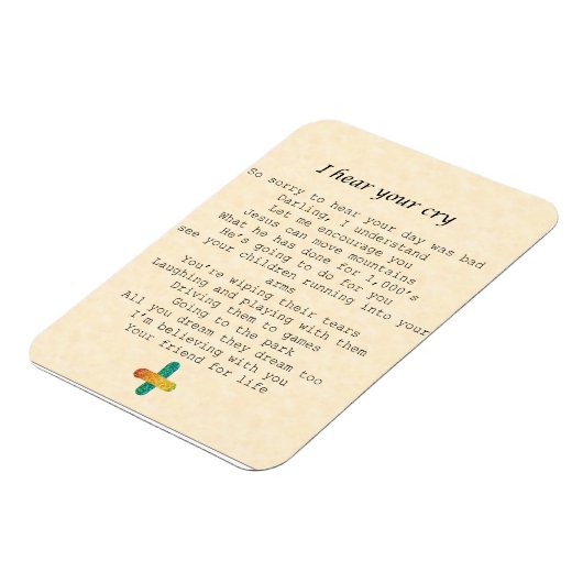 magnet-'I hear your cry" マグネット (左側)