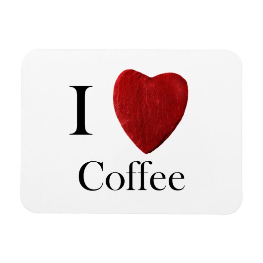 Magnet I love Coffee マグネット (横)