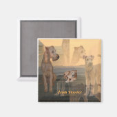 Magnet "Irish Terrier" マグネット (正面/裏面)