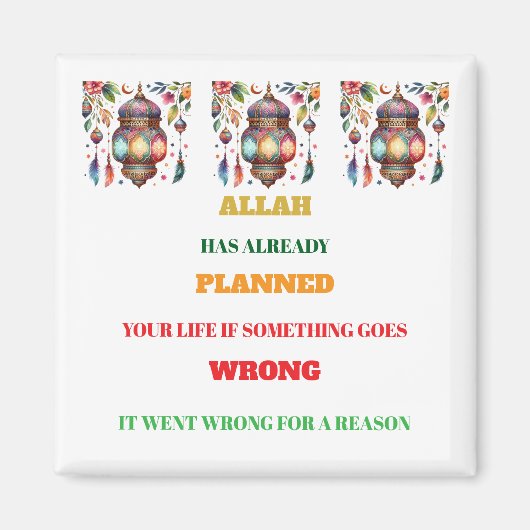 Magnet-Islamic Lantern Magnets マグネット (正面)