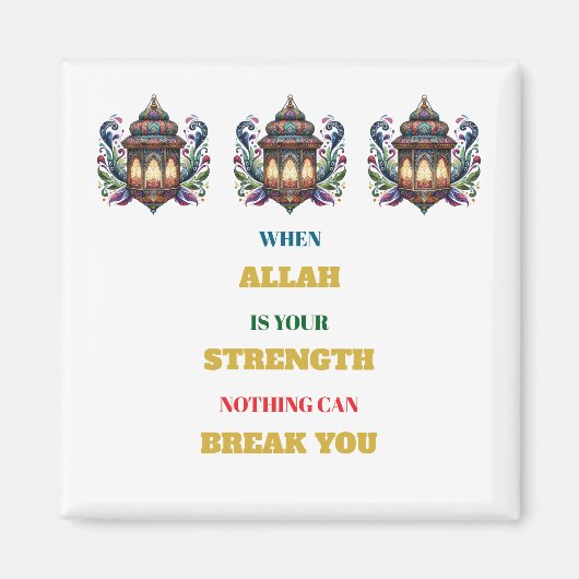 Magnet-Islamic Lantern Magnets マグネット (正面)