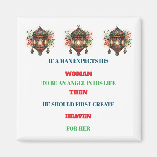 Magnet-Islamic Lantern Magnets マグネット (正面)