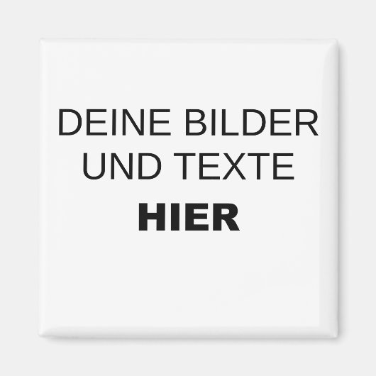 Magnet komplett selbst gestalten マグネット (正面)