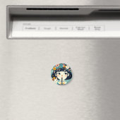 Magnet La petite fille au bubble tea“ マグネット (インサイチュ (食洗機))