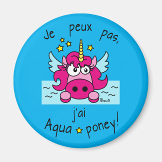 Magnet "Licorne, Aquaponey" マグネット