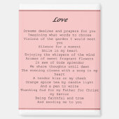 magnet- "Love" マグネット (正面)