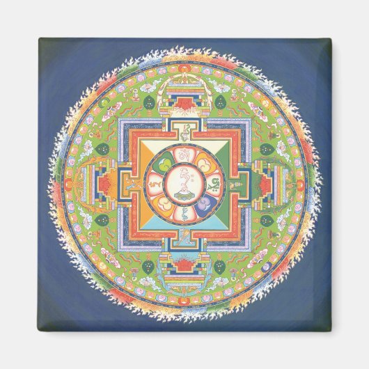 MAGNET Mandala of Chenrezig （慈悲） マグネット (正面)