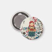 Magnet Matriochka マグネット (正面/裏面)
