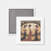 Magnet Metropolitan Art Nouveau マグネット (正面/裏面)