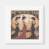 Magnet Metropolitan Art Nouveau マグネット (正面)