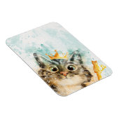 Magnet mit Katze samt Zepter und Krone マグネット (右側)