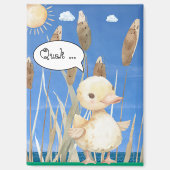 Magnet mit kleiner Ente im Schilf am See マグネット (正面)