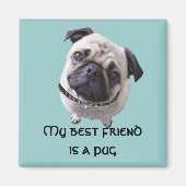 Magnet "Mops" マグネット (正面)