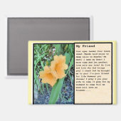 magnet " My Friend" マグネット (正面/裏面)