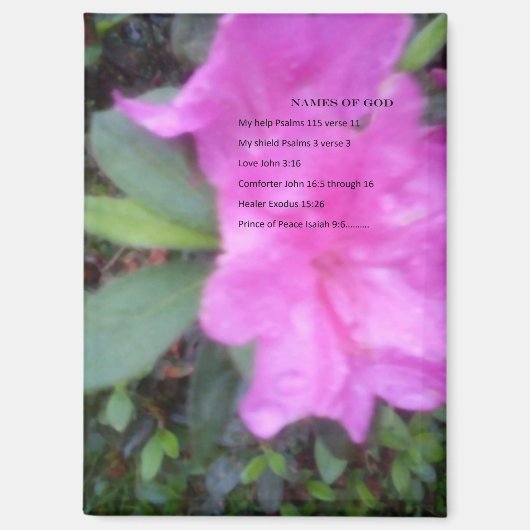 magnet-names of God マグネット (正面)