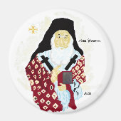 Magnet :  Nectarios of Aegina Greek saint マグネット (正面)