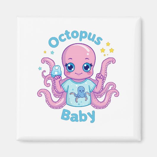 Magnet Octopus Baby  マグネット (正面)