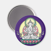 MAGNET of Chenrezig / Avalokiteshvara マグネット (正面/裏面)