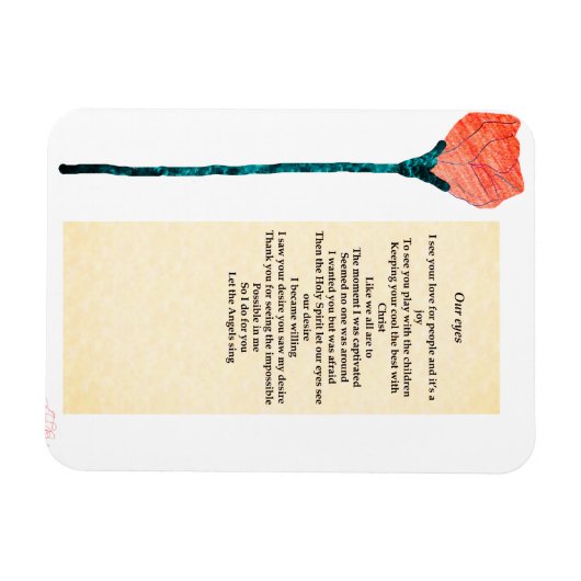 Magnet-"Our eyes"  マグネット (横)