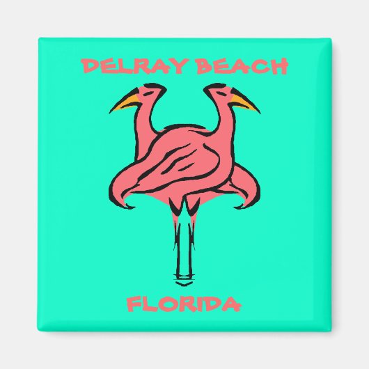 MAGNET-PAIR OF FLAMINGOS ~簡単へ! マグネット (正面)