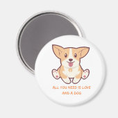 Magnet Perfect Designs for Dog Lovers & Pet Gifts マグネット (正面/裏面)