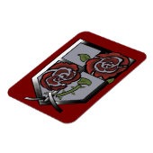 Magnet photo flexible マグネット (左側)