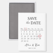 Magnet save the dates, Customizable Save the Date  マグネット (正面/裏面)