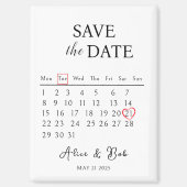 Magnet save the dates, Customizable Save the Date  マグネット (正面)