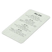 magnet sheet-Hey you - マグネット (左側)