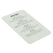 magnet sheet-Hey you - マグネット (右側)