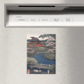 Magnet - Temple on the river - Japan マグネット (インサイチュ (食洗機))