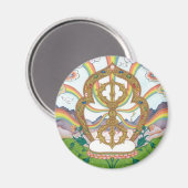 MAGNET Vajra （ティブ・ドルジェ） マグネット (正面/裏面)