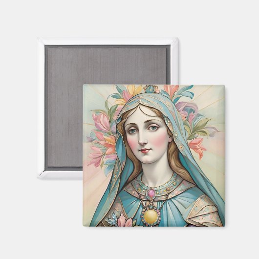 Magnet Vierge Marie マグネット (正面/裏面)