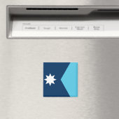 Magnet with Flag of Minnesota, USA マグネット (インサイチュ (食洗機))