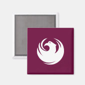 Magnet with Flag of Phoenix City, Arizona マグネット (正面/裏面)