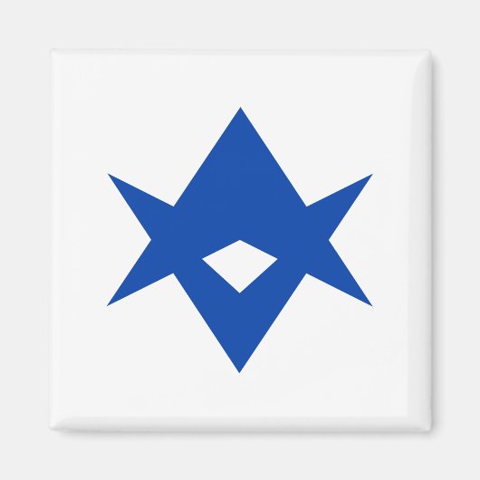 Magnet with Flag of Toyota City マグネット (正面)