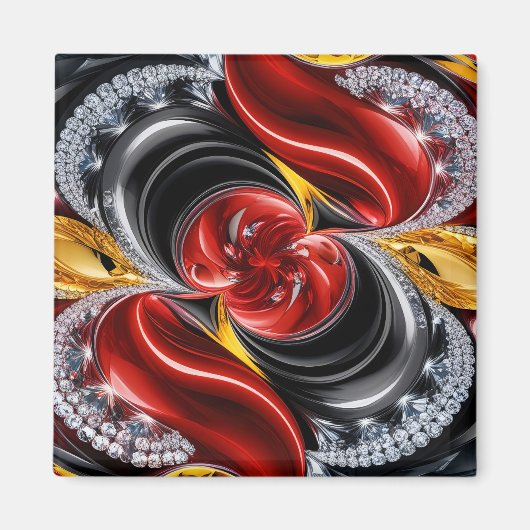 Magnet with German Colorsデザイン マグネット (正面)