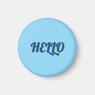 MAGNET WITH HELLO マグネット