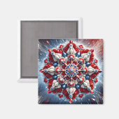 Magnet with Norway Colorsデザイン マグネット (正面/裏面)