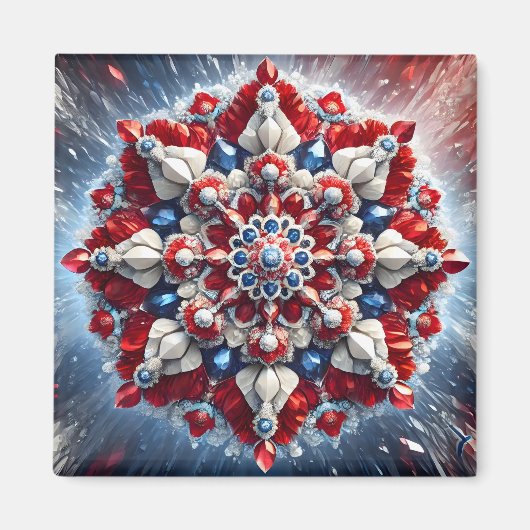 Magnet with Norway Colorsデザイン マグネット (正面)