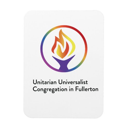 Magnet with UUCF logo  マグネット (縦)