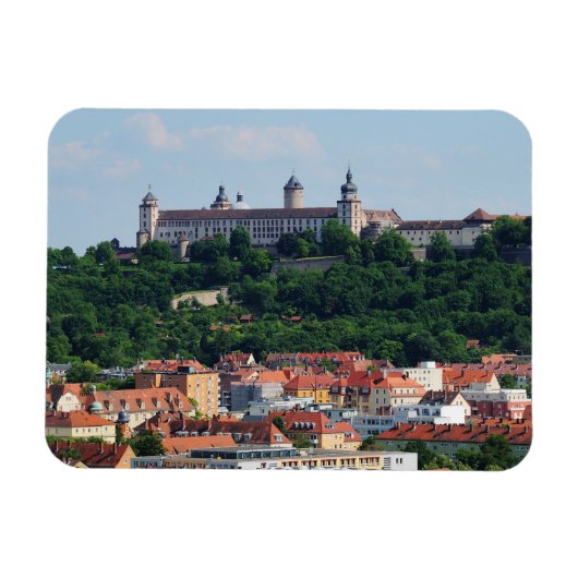 Magnet Würzburg Festung Marienberg マグネット (横)