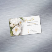 Magnetic Business Card Floral Template マグネット名刺 (インサイチュ)