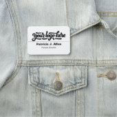 Magnetic Company Employee Name Tag – Custom 名札 (インサイチュ)