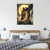 Magnetic fire. From the song Magnetic Fire.  キャンバスプリント (インサイチュ (寝室))