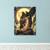 Magnetic fire. From the song Magnetic Fire.  キャンバスプリント (インサイチュ (ウッドフロア))