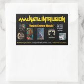 Magnetic Intrusion Sticker 長方形シール (バッグ)